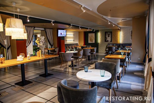 Интерьер ресторана Biscotto Cafe