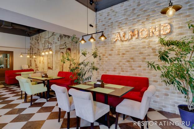Интерьер ресторана Almond