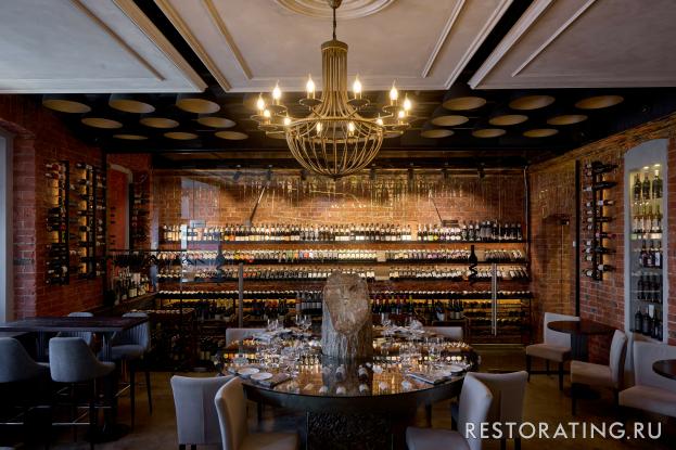 Интерьер ресторана Wine & Dine