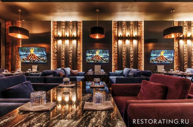 Интерьер ресторана Look Lounge
