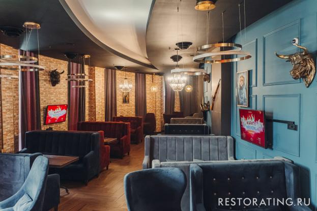 Интерьер ресторана Feromon Ozerki