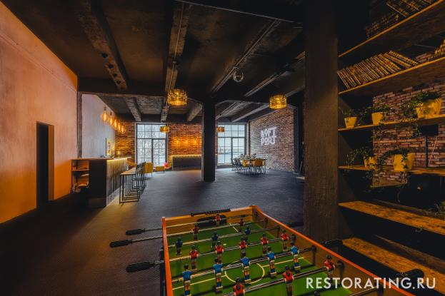 Интерьер ресторана Loft Port