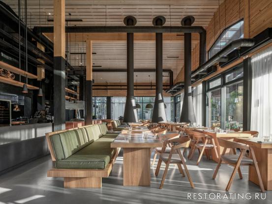 Интерьер ресторана Forest Hill