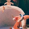 Ненка и северное сияние