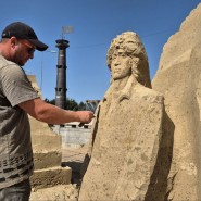 Фестиваль «Город песчаных скульптур» в парке 300-летия Санкт-Петербурга 2024 фотографии