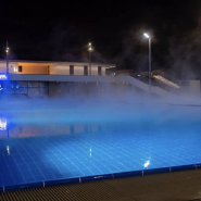 Открытый бассейн у Флагштока фотографии