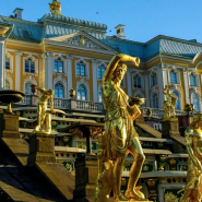 Автобусная экскурсия в Петергоф c билетами в Большой дворец без очереди фотографии