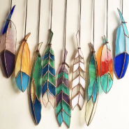 Мастер-класс по витражу в Итальянском дворике фотографии