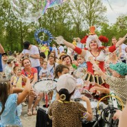 Большой семейный фестиваль в парке Героев-Пожарных фотографии