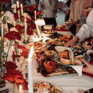 «Гастро-стендап. Ужин от шефа со стендапом в старинном дворце» фотографии