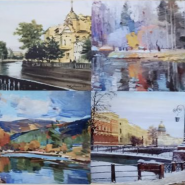 Выставка живописи и графики «Пётр Кривенко, Ярослав Савиных» фотографии