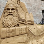 Фестиваль песчаных скульптур «Величие России. От Петра Первого до наших дней» фотографии