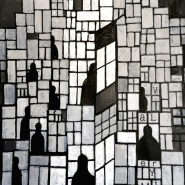 Выставка «Валерий Мишин. Черное и Белое. Графика» фотографии