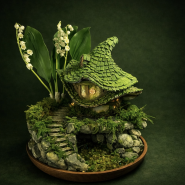 Выставка авторских кукольных домиков и румбоксов «АЙДОЛЛ. Домики» фотографии