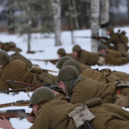 Военно-историческая реконструкции событий Зимней войны «Подвиг Виктора Булавского» фотографии