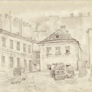 Выставка «Петербургский цикл произведений 1950-хгодов. Рисунок, акварель» фотографии