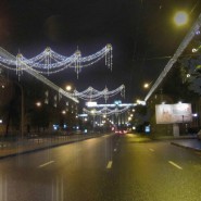 Новогоднее украшение Московского района фотографии