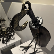 Первая выставка стимпанк-скульптуры «Symphonie Steampunk» в новой галерее «Esprit de L’Art» фотографии