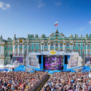Праздничный концерт на Дворцовой площади ко дню ВМФ- 2023 фотографии