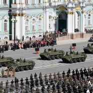 Парад войск на Дворцовой площади 2016 фотографии