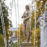 Закрытие сезона фонтанов в Петергофе 2022 фотографии