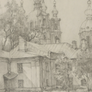 Выставка «Петербург в графике» фотографии