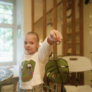 Мастер-класс по витражу в Итальянском дворике фотографии