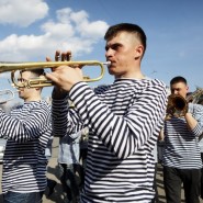 Праздник «День Российской тельняшки» в Санкт-Петербурге 2017 фотографии