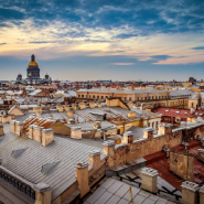 Очень петербургская экскурсия: дворы + парадные + крыша фотографии