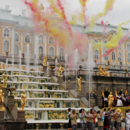 «Праздничное открытие фонтанов в Петергофе-2023» фотографии