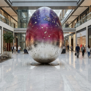 «Вселенная внутри яйца»: в ОХТА МОЛЛ состоится арт-перформанс Анны Голубевой фотографии