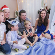 Новогодние праздники в Детской академии наук фотографии