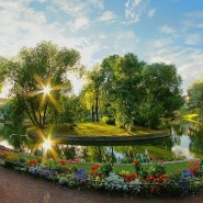 Сад «Дворца Юсуповых» фотографии