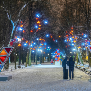 Новогодний Александровский сад 2022/23 фотографии