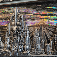 Выставка «Холодное Мерцание Космоса»  фотографии