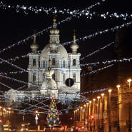 Новогодний Петербург и самые красивые ёлки города 2026 фотографии