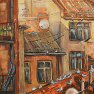 Выставка московских художников «Соединяя берега» фотографии