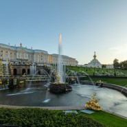 Открытие фонтанов в Петергофе. Летний сезон 2022 фотографии