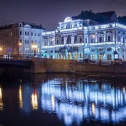 Ночная экскурсия нa тeплoxoдe пo Caнкт-Пeтepбуpгу — «Разводные мосты Петербурга» фотографии