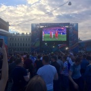 Прямые трансляции матчей Кубка Конфедераций FIFA 2017 на Конюшенной площади фотографии