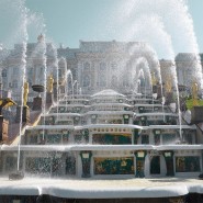 Торжественный пуск фонтанов в Петергофе 2017 фотографии