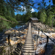 Экскурсия «В Карелию в мини-группе. Рускеальский мрамор и тот самый ретропоезд» фотографии