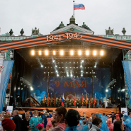 Концерт ко Дню Победы на Дворцовой площади 2017 фотографии