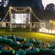Ночь кино в Приоратском парке Гатчины 2023 фотографии