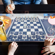 Digital-столы, интерактивные игры и зимнее меню в ресторане «Игристые» фотографии
