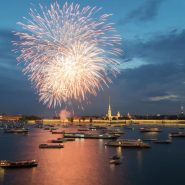 Салют на День Победы 2026 с теплохода! фотографии