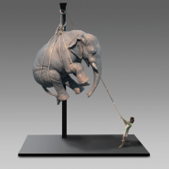 Выставка «Стефано Бомбардьери. Мальчик и слон» фотографии
