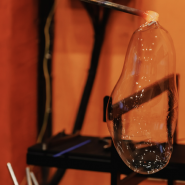 Шоу стеклодува в Стеклодувной студии Artista Glass фотографии