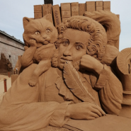 Фестиваль песчаных скульптур «Величие России. От Петра Первого до наших дней» 2022 фотографии