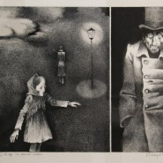 Выставка  «Виктор Пивоваров. Иллюстрация и галлюцинация» фотографии